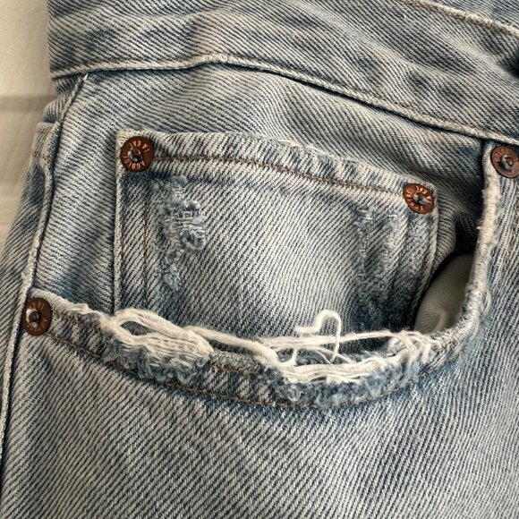 AGOLDE Pinch Waist 90s Jean, Color: Focus, Size 29 - Picture 4 of 10